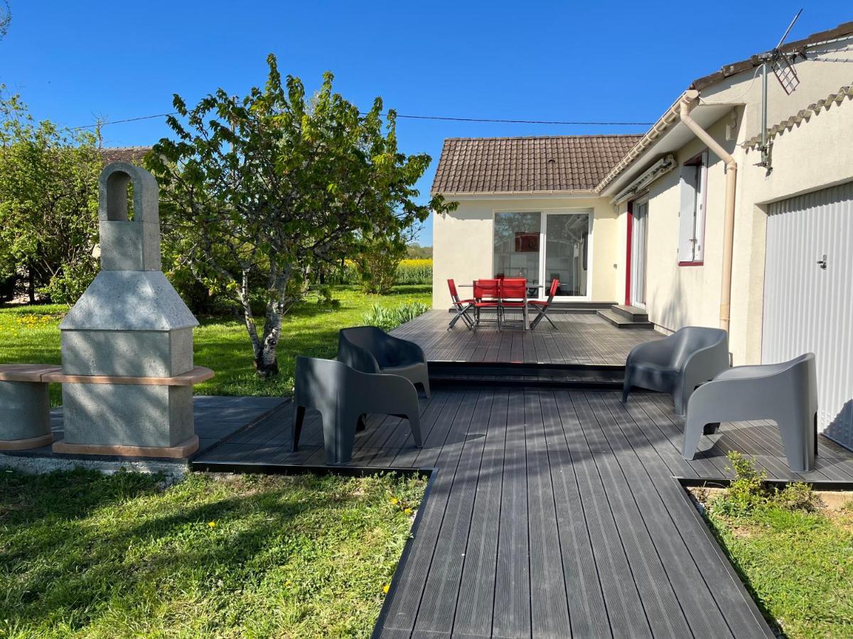 Gite A L'Oree Du Pre Villiers-Saint-Benoit Exterior foto